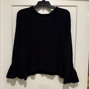 Knox Rose Black Crew Neck Sweater